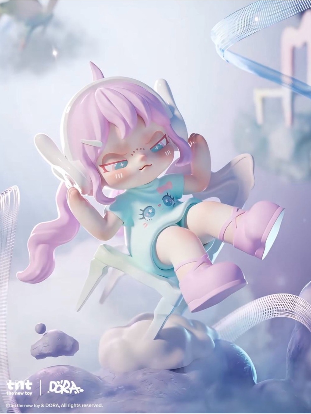 Dora From “On my Way” Series Figures - “Flutter”